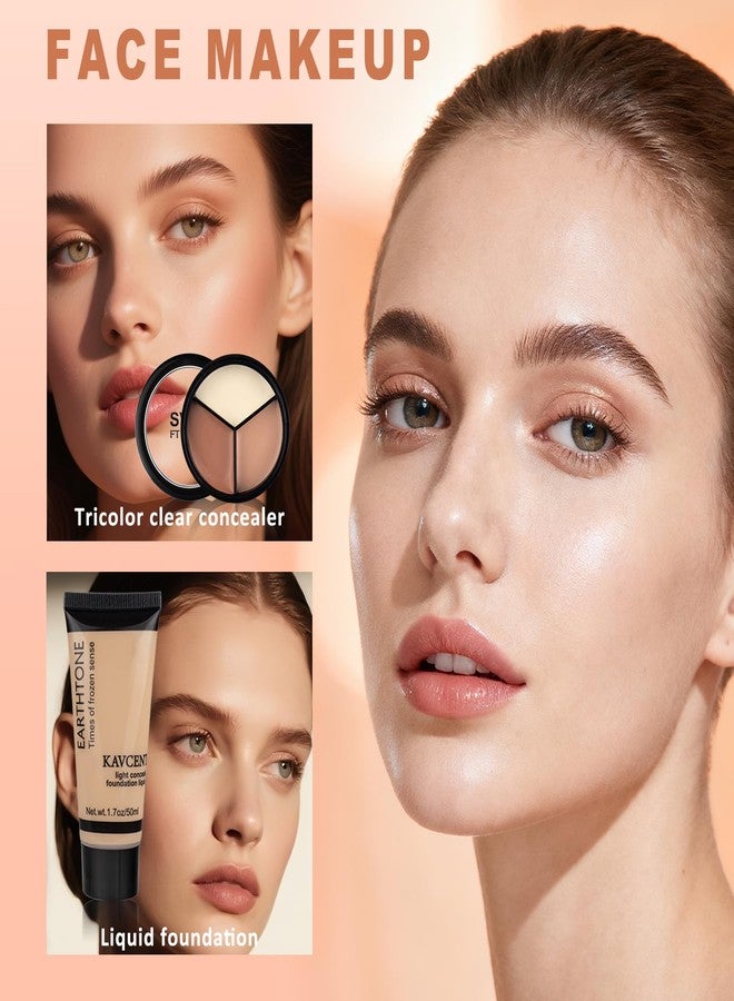 KAVCENT Makeup Set for Teens Makeup Kit for Women Full Kit Eyeshadow Foundation Makeup Kits for Teenagers 14-16 Makeup Gift Set for Women Teen Girls - Image 4